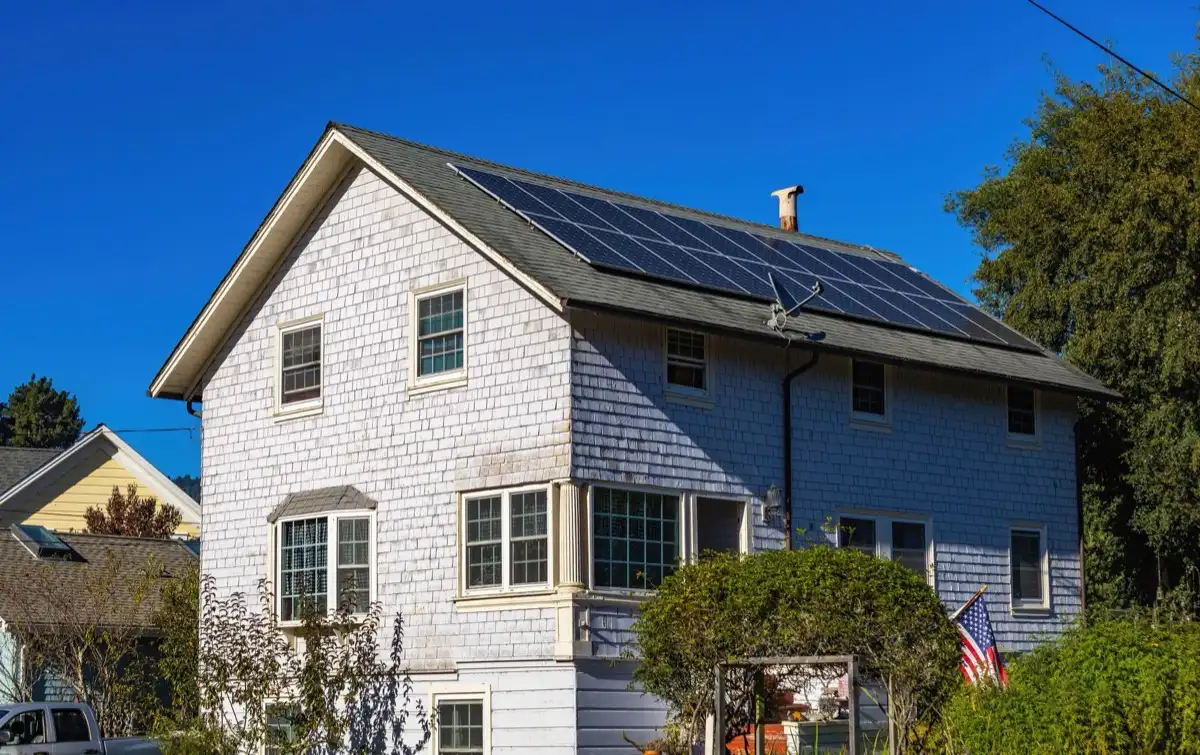 Shingle roof on a house in Pomona, CA, where a leak claim turns on whether the roof was broken or simply worn out